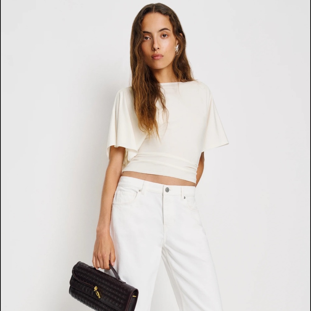 NWT reformation Avery knit top